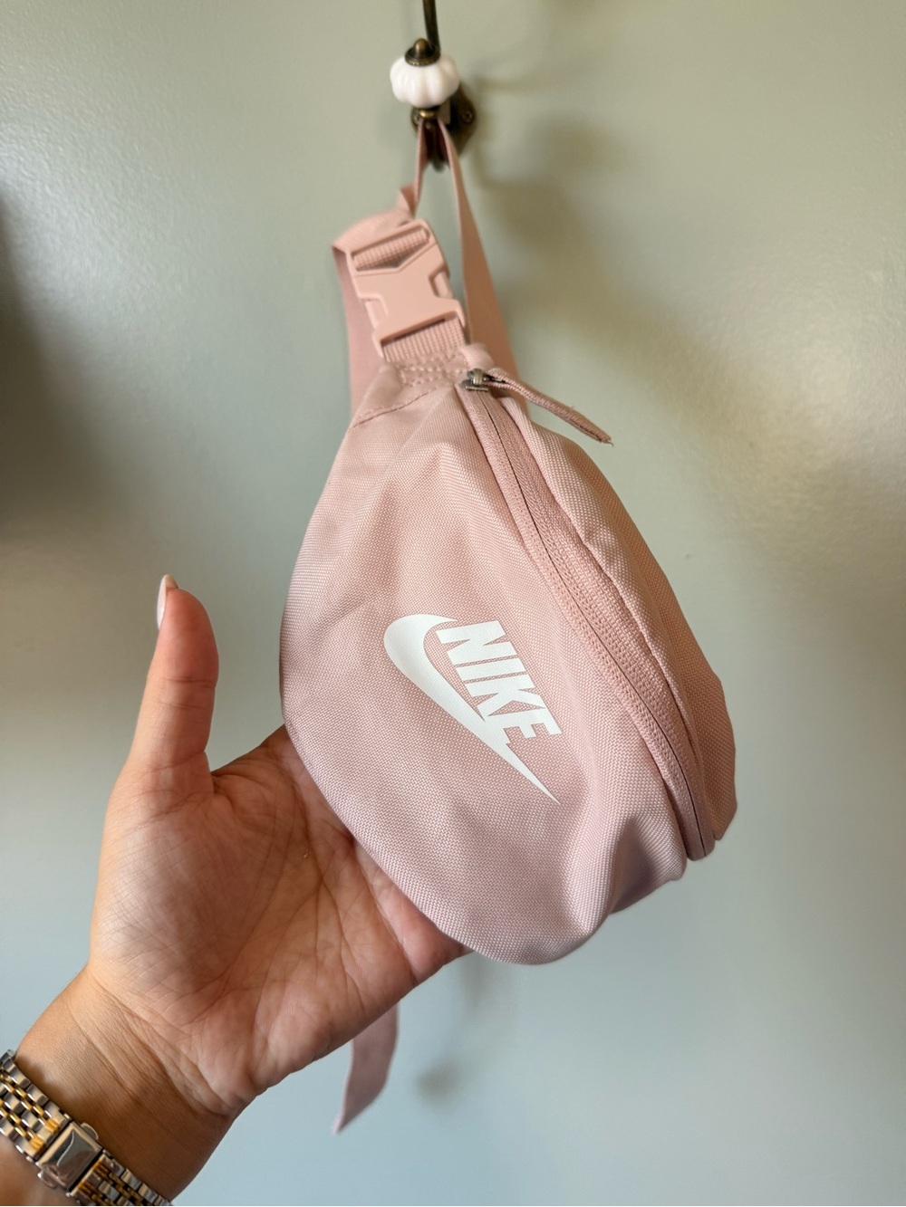 Nike Pink Crossbody Runners Pack - Womens